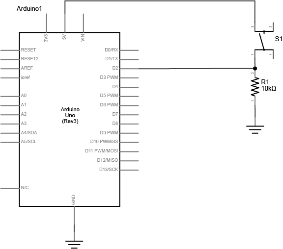 Lab 4 Schematic - Digital Input