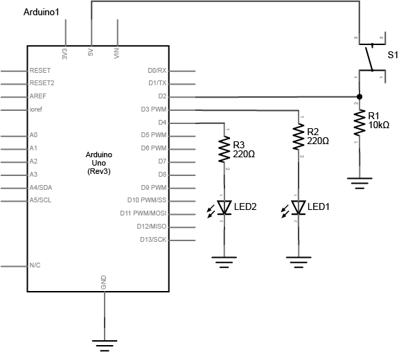 Lab 4 Schematic - Digital Output